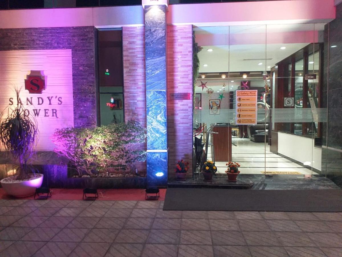 Hotel Sandy'S Tower Bhubaneswar Zewnętrze zdjęcie