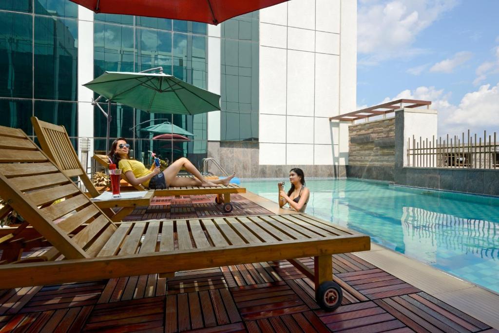 Hotel Sandy'S Tower Bhubaneswar Zewnętrze zdjęcie